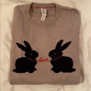 ED by Ellen Bunnies Sweater